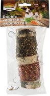 Pochúťka Nature Land Nibble valec dva druhy zeleniny 160g