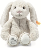 STEIFF Friends My first Steiff Hoppie rabbit, light grey plyšová hračka