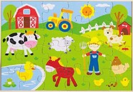 BABU - Puzzle Bauernhof 24-tlg