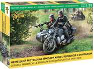Modellbausatz Militär 3717 - Zündapp K800 Motorrad mit Beiwagen (1:35)