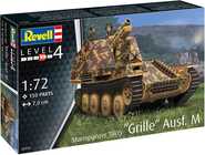 Plastic ModelKit military 03315 - Sturmpanzer 38(t) Grille Ausf. M (1:72)