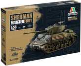 Model Kit tank 25772 - M4A3E8 Sherman "Fury" (1:56)