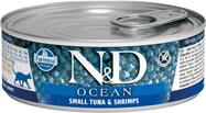 N&amp;D CAT OCEAN TUNA &amp; SHRIMP 70 GR