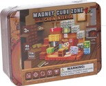 Juego de construcción Magnet Cube Zone - Interior de cabaña 48 piezas