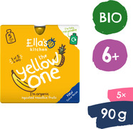Ella's Kitchen BIO YELLOW ONE Ovocné pyré s banánom (5x90 g)
