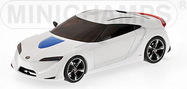 1:43 TOYOTA FT-HS 2008 WHITE METALLIC