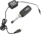 Žhaviaca koncovka LiPol s meradlom s USB nabíjačom