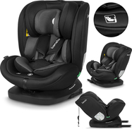 Lionelo Autosedačka Bastiaan i-Size (40-150 cm) Black Grey