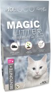 PodstielkaMagic Litter Bentonite Ultra White with Carbon 10L