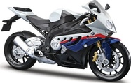 Maisto - Motocykl se stojanem, BMW S 1000 RR, 1:12