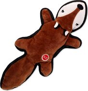 Hračka Dog Fantasy Recycled Toy líška pískacia so šuštiacim chvostom 39cm