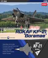 Model Kit aviona 12585 - ROKAF KF-21 "Boramae" (1:72)