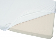 Protettore per materasso in viscosa di bambù 60x120 cm, White