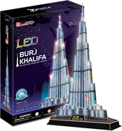 3D Puzzle Burj Khalifa / Eis - 136 Teile