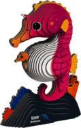 EUGY Cavalluccio marino 3D puzzle di cartone