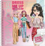 Top model Ustvarjalna knjižica z nalepkami Shopping Tour