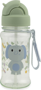 SKIP HOP Bottiglia con cannuccia 355ml Besties Squad Elefante 12m+