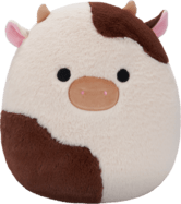 SQUISHMALLOWS Fuzzamallows Krava - Ronnie, 30 cm