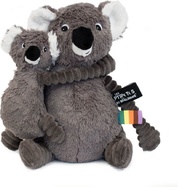 Ptipotos Plüschkoala Trankil grau - Mama mit Baby