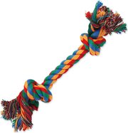 Hračka Dog Fantasy uzol bavlnený farebný 2 knôty25cm