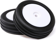 Ruota con pneumatico Wide Body Rib, anteriore, disco bianco (2): Mini-B
