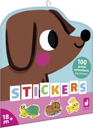 Janod Stickers Samolepky Domáce zvieratá 100 ks od 18 mesiacov