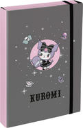 BAAGL Ordner für Schulhefte A4 Jumbo Kuromi Grey