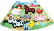 2Kids Toys Fa puzzle Vidám tanya összekapcsolható