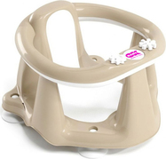 OK BABY Asiento de baño antideslizante Flipper Evolution con ventosas 6–15m Beige
