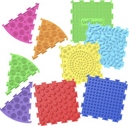 Ortopedek - tapis sensoriels 9 pcs