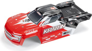Arrma karosérie červená/čierna: Kratón 4x4