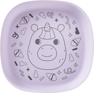 SKIP HOP Piatto in silicone Besties Squad Purple 2r+
