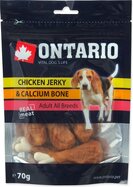 Pochúťka Ontario kuracím obalená vápniková kosť 70g