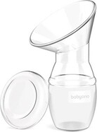 BABYONO Zberač materského mlieka jednodielny silikónový 90ml