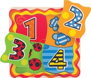 Bigjigs Toys Moje prvé počítacie puzzle