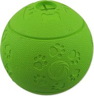 Hračka Dog Fantasy lopta na pamlsky zelená 11cm