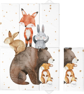 CEBA BABY Podložka prebaľovacia cestovná (60x40) Basic Forest Friends