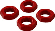 Arrma matica kolesa 17mm hliník červený (4)