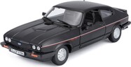 Bburago 1:24 Plus Ford Capri 1982 hellschwarz