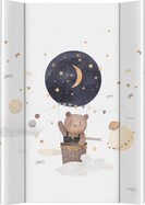 CEBA BABY Podložka prebaľovacia 2-hranná mäkká (50x70) Basic Cosmic Bear