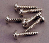 Traxxas skrutka krížová 3x15mm hlava s golierom zink. (6)