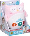 Roly-poly plyšová sova s efektami 17cm