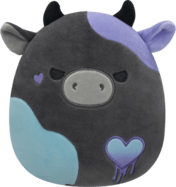 SQUISHMALLOWS Tmavosivá krava - Smithereens