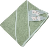 EKO Serviette de bain avec oreilles en coton Dogs Mint 100x100 cm