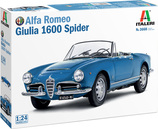 Model Kit auto 3668 - Alfa Romeo Giulia 1600 Spider (1:24)