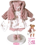 Llorens P42-408 abbigliamento per bambola di 42 cm con accessori