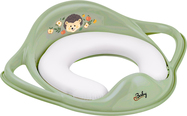 Maltex Redukcia na WC s úchytmi mäkká The Nature Buddies Ježko - Green