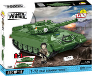 Cobi Armed Forces T-72 (DDR / SOVIET), 1:35, 680 k, 1 f