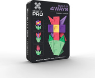 CONNETIX® Pro Build-It Flower Set magnetisches Baukasten 21 Stk