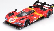 Bburago 1:24 Ferrari Racing Model KIT - Stavebnica 499P LMH 2023 - 24h Le Mans Champion